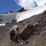 trek le col sommet